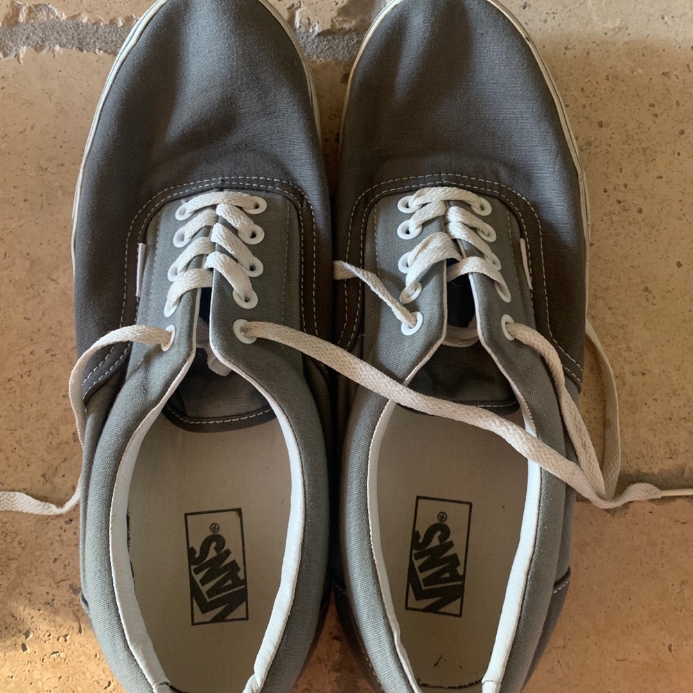 Men’s vans grey old school men’s size 12